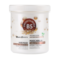 Mascarilla efecto anti-frizz Provitamina B5 y aceites de Coco y Lino